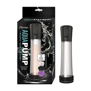 Aqua Pump With 3 Sleeves Rechargeable Smoke