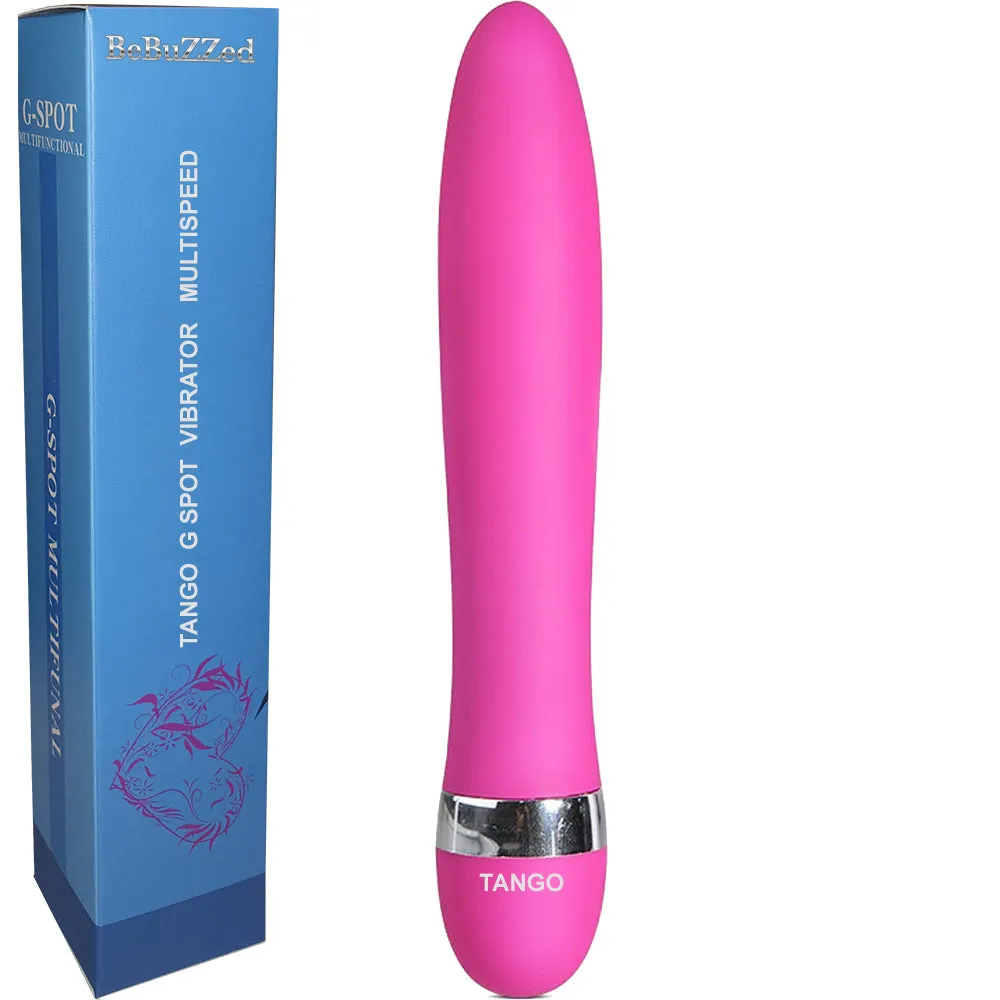 BeBuZZed Tango Classic 7.2 G-Spot Vibrator Multi-Speed Pink