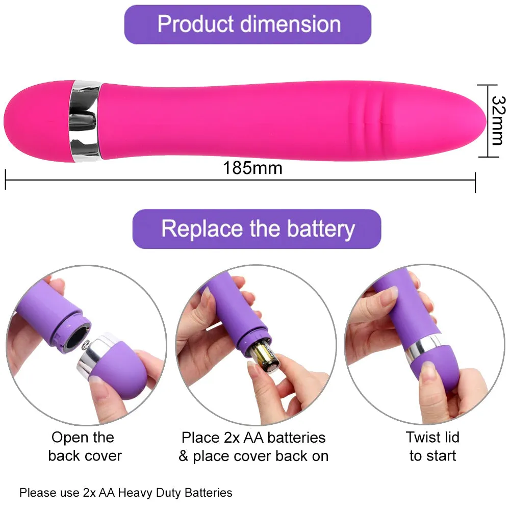 BeBuZZed Tango Grind 7.2 G-Spot Vibrator Multi-Speed Pink