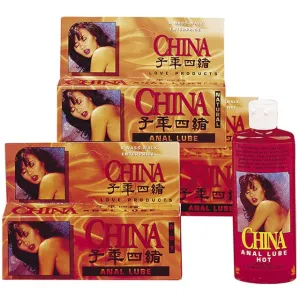 China Anal Lube Warming 4oz.