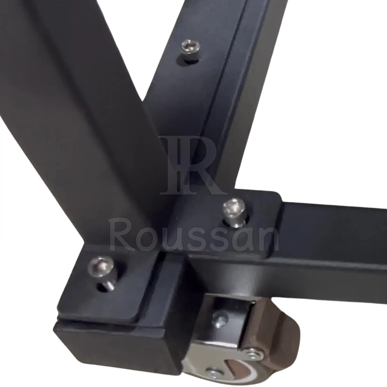 Deluxe Slave Stool with Roussan Sex Machine. Extreme Restraints Sex Furniture