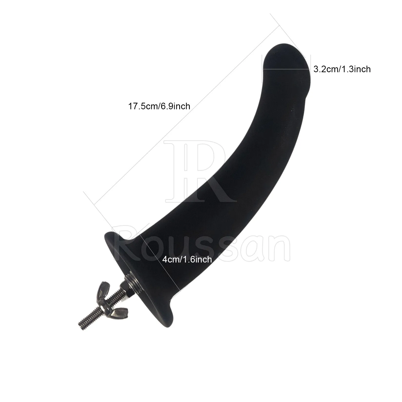 Deluxe Slave Stool with Roussan Sex Machine. Extreme Restraints Sex Furniture