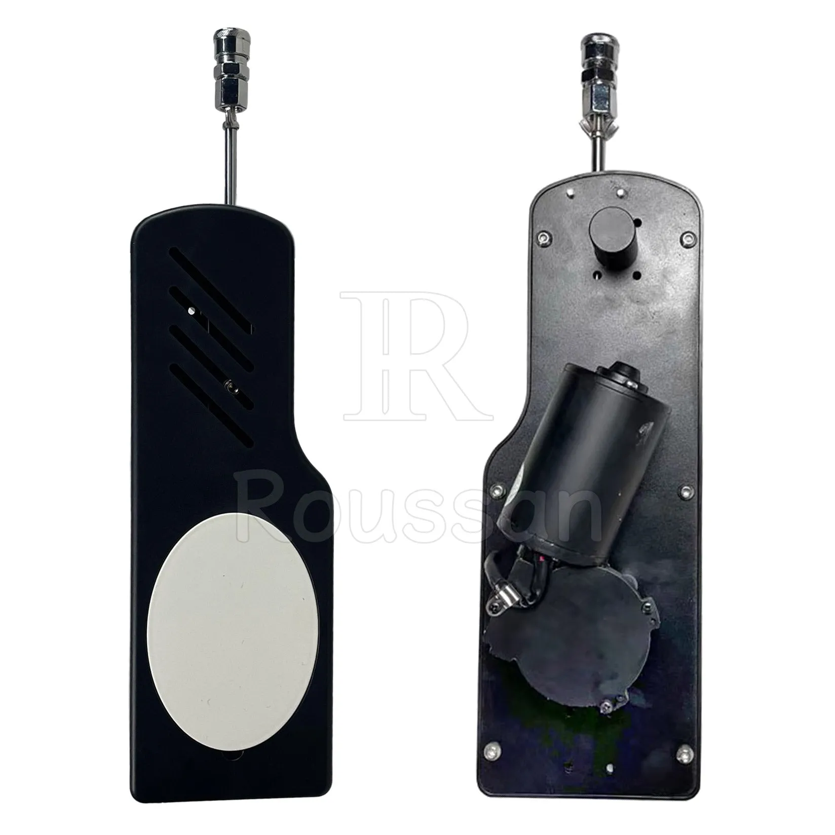 Deluxe Slave Stool with Roussan Sex Machine. Extreme Restraints Sex Furniture