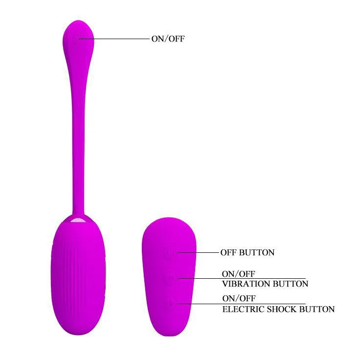 Electric Shock Egg E-stim w remote