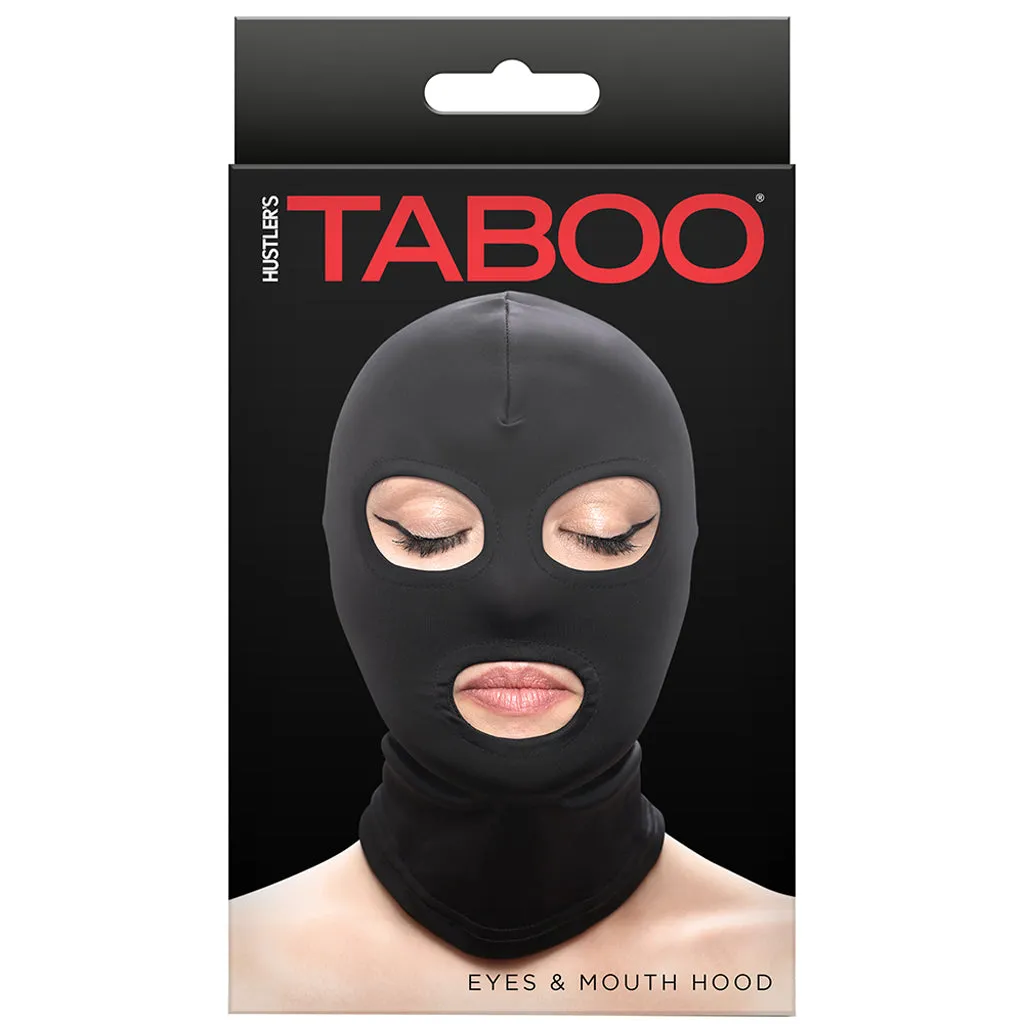 Fetish & Fashion Eyes and Mouth Hood
