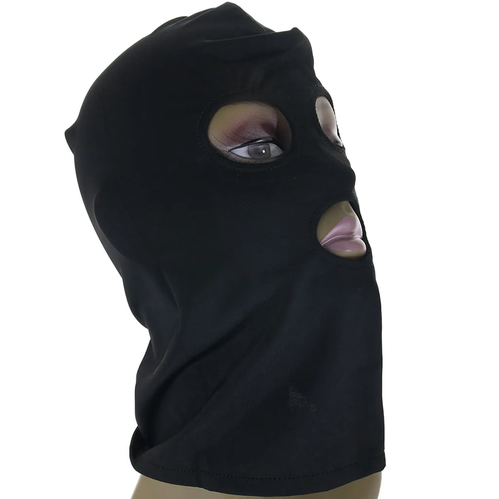 Fetish & Fashion Eyes and Mouth Hood