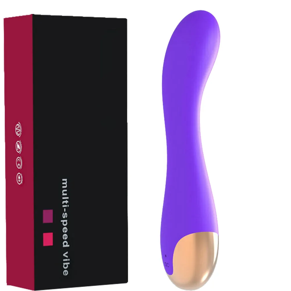 Flur USB Rechargeable G-Spot Vibrator Vaginal Anal Clit Stimulator Dildo Sex Toy