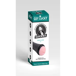 Get Lucky Quickies Swallow It Male Masturbator