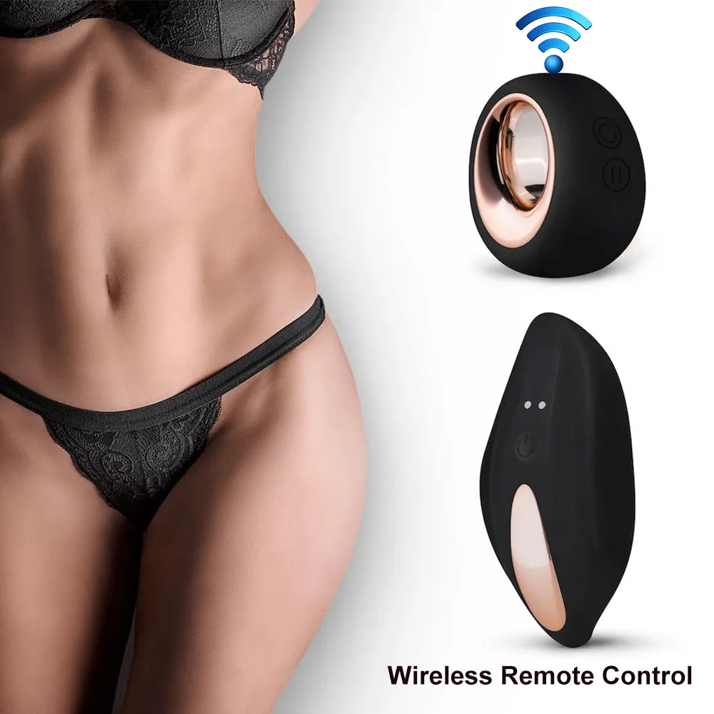Hubba Wearable Clitoral Stimulator Vibrator Panties Vibrating Panty Black