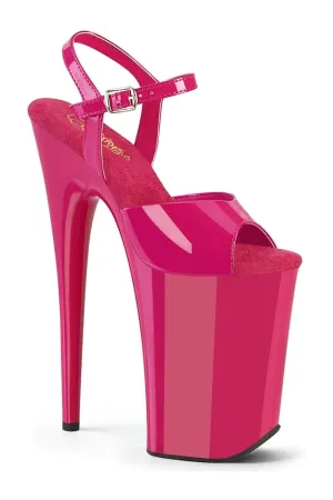 INFINITY-909 Fuchsia Patent Sandal