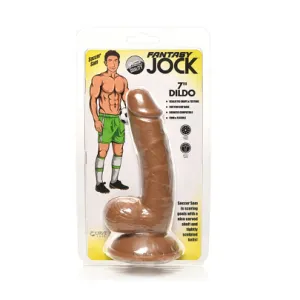 JOCK Soccer Sam 7 dildo with balls - Dark