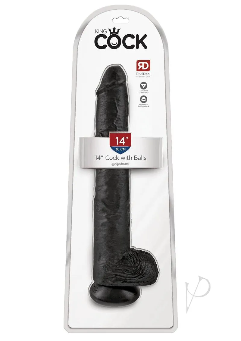 Kc 14 Cock W/balls Black