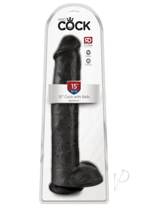 Kc 15 Cock W/balls Black