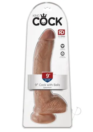 Kc 9 Cock W/balls Tan