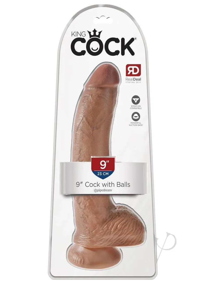 Kc 9 Cock W/balls Tan