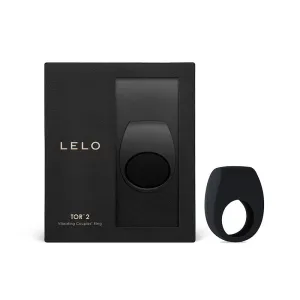 LELO TOR 2 Rechargeable Vibrating Cockring Black