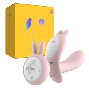 Leten - Q Cute Rabbit Remote Control Wearable Vibrator (Pink)