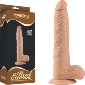 Lovetoy Real Extreme 9.5 Realistic Veined Dildo Suction Cup