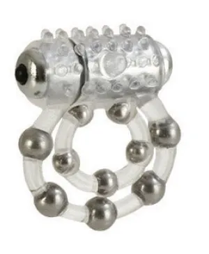 Maximus Enhancement Ring 10 Stroker Beads - Clear