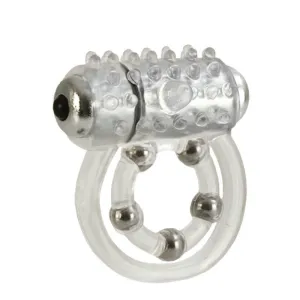 Maximus Enhancement Ring 5 Stroker Beads - Clear