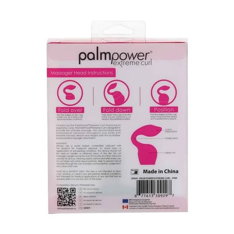 Palmpower Extreme Pleasure Cap Attachment Pink Palm Power