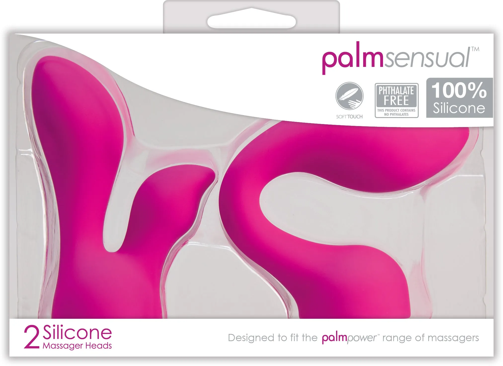 PalmSensual Massager Heads for use with PalmPower Accessory Palm Power