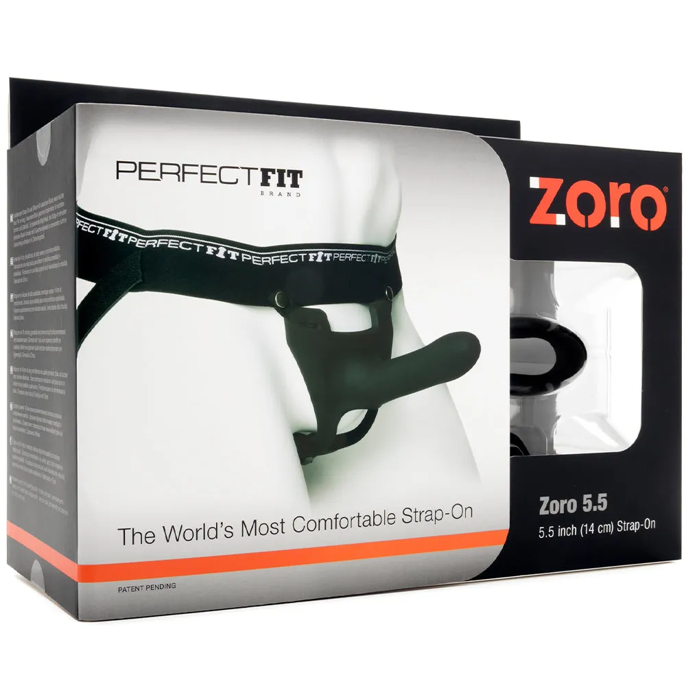 Perfect Fit Zoro 5.5 6.5 Strap On Dildo Harness Hollow Gender Neutral Sex Toy