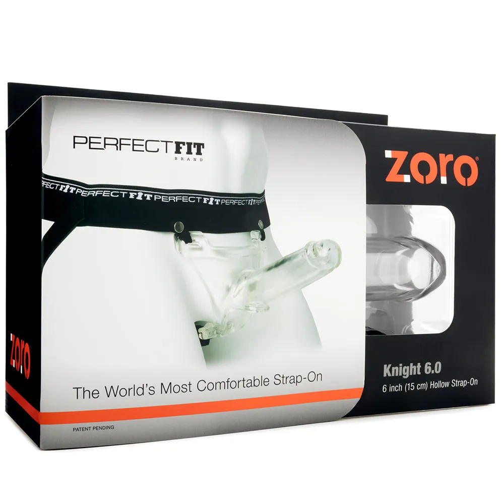 Perfect Fit Zoro 5.5 6.5 Strap On Dildo Harness Hollow Gender Neutral Sex Toy