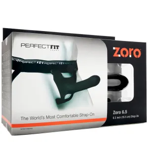 Perfect Fit Zoro 5.5 6.5 Strap On Dildo Harness Hollow Gender Neutral Sex Toy
