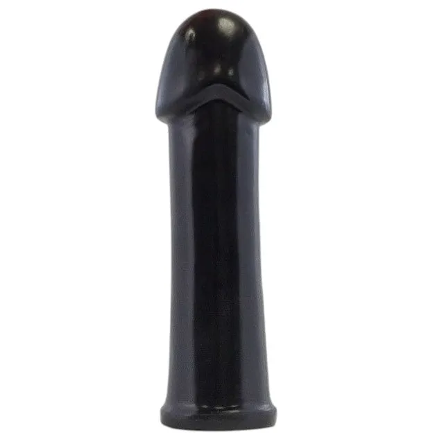 Plug anal PROWLER RED The Helmet Black. din TPE moale. lungime inserabilă 22.8 cm. diametru 7.2 cm. negru