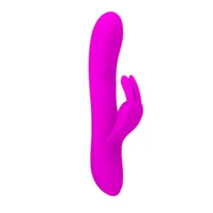 Pretty Love Dylan Bunny Ears Come Hither Rabbit 11 Function - Fuchsia