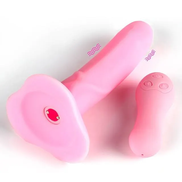 Remote Control Strap-On Dildo Panties