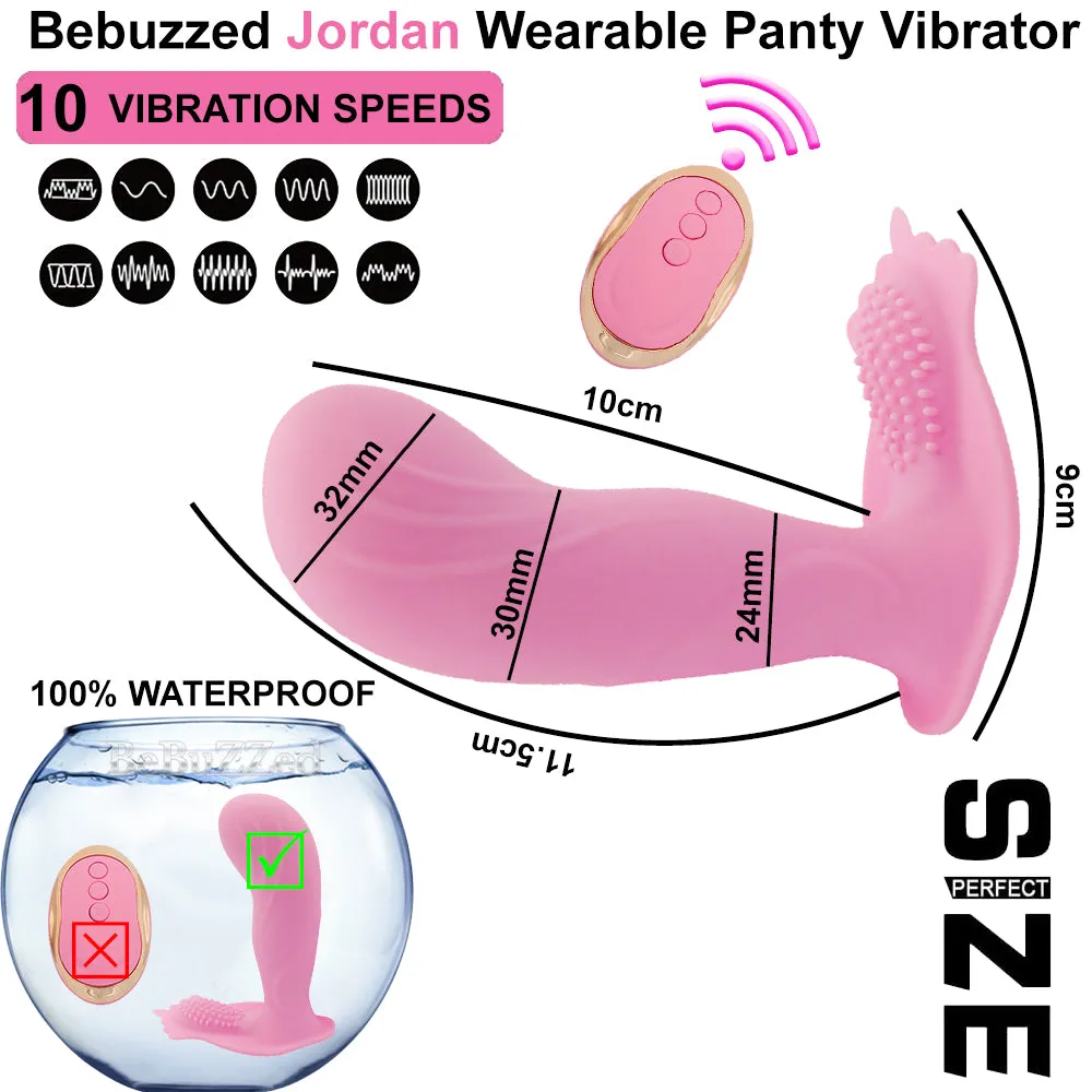 Remote Control Vibrator Wearable Dildo Clit Vibrating Panties USB Female Sex Toy
