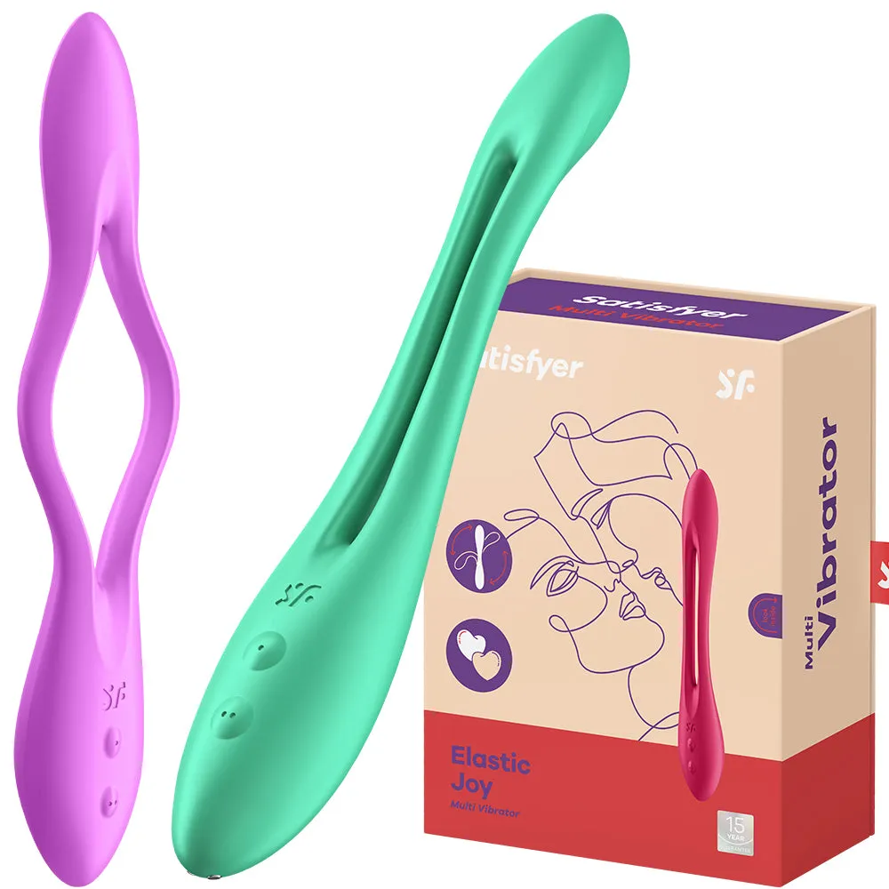 Satisfyer Elastic Game Joy Rechargeable Flexible Clitoral Vibrator Powerful Vibe