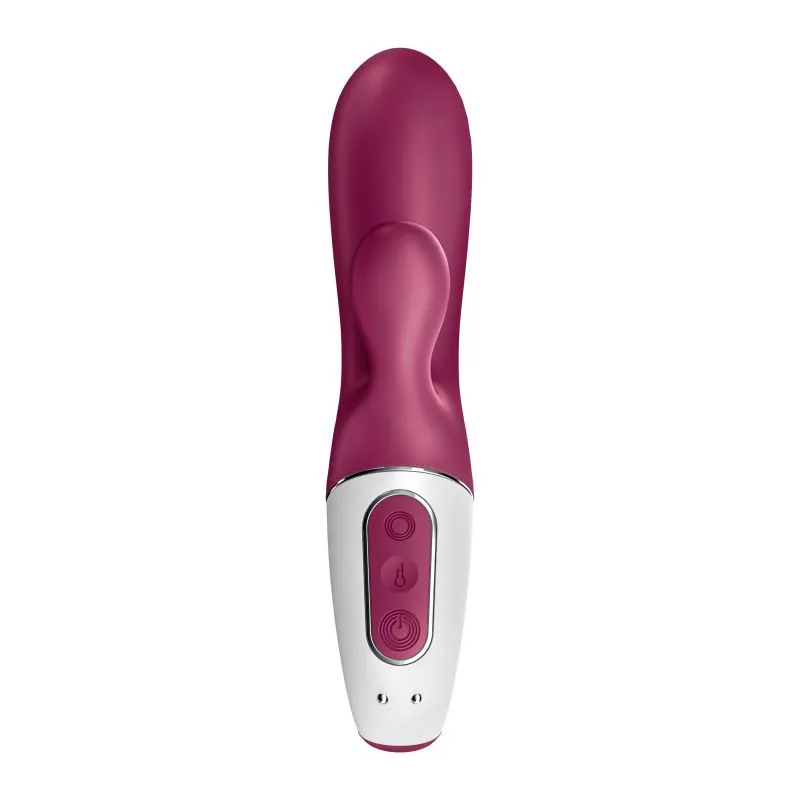 Satisfyer Hot Bunny Warming G-Spot Rabbit Vibrator APP Control USB Dildo Sex Toy