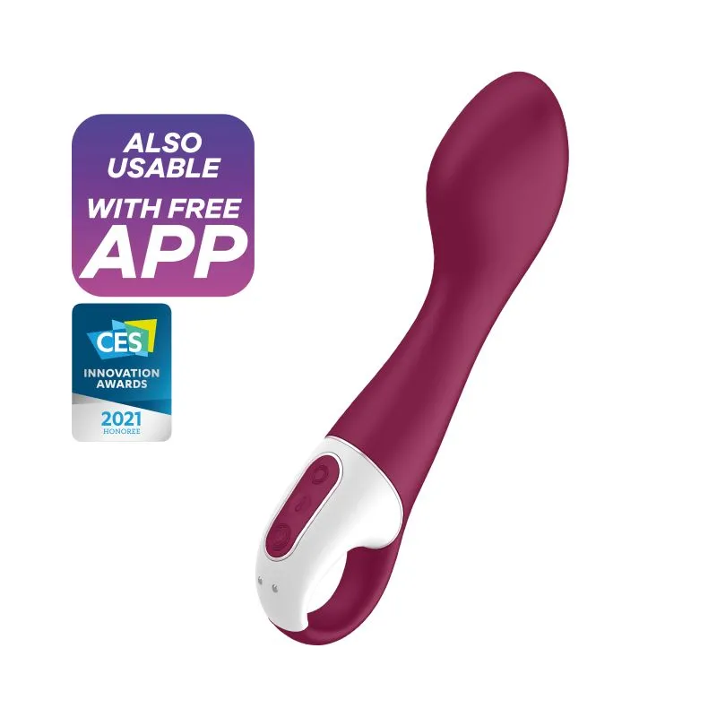 Satisfyer Hot Spot Warming G-Spot Vibrator APP Control USB Rechargeable Sex Toy
