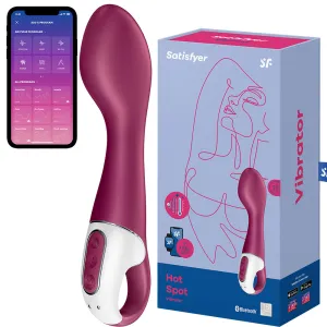 Satisfyer Hot Spot Warming G-Spot Vibrator APP Control USB Rechargeable Sex Toy