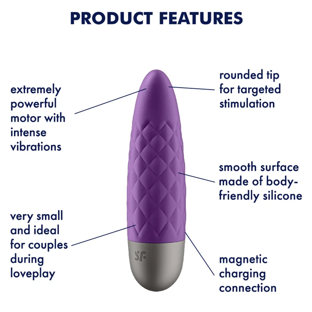 Satisfyer Ultra Power Bullet 5 Vibrator POWERFUL USB Clitoral Stimulator Sex Toy