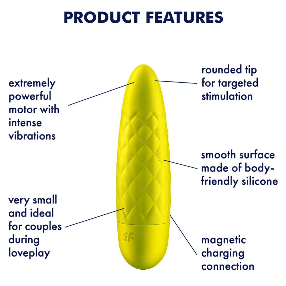 Satisfyer Ultra Power Bullet 5 Vibrator POWERFUL USB Clitoral Stimulator Sex Toy