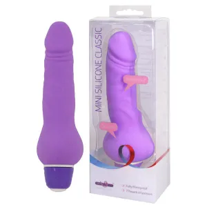 Seven Creations Mini Silicone Classic 5.25 Vibrating Dildo Vibrator