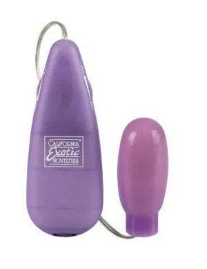 Silicone Slims Vibrating Smooth Bullet - Purple