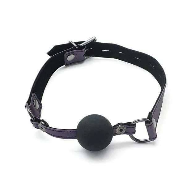 Spartacus - Galaxy Legend Silicone Ball Gag (Purple)