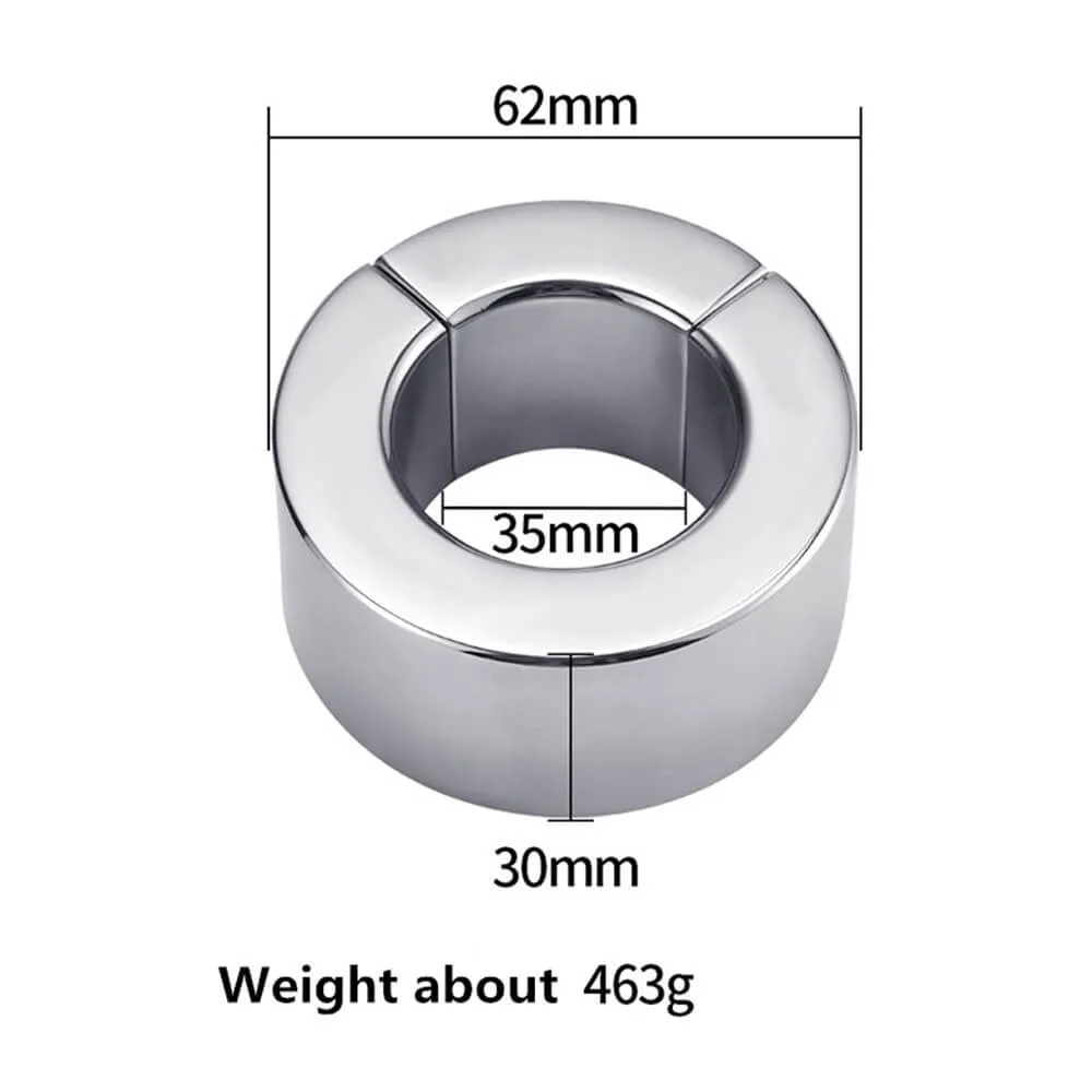 Stainless Steel Magnetic Ball Stretcher Testis Weight For Men