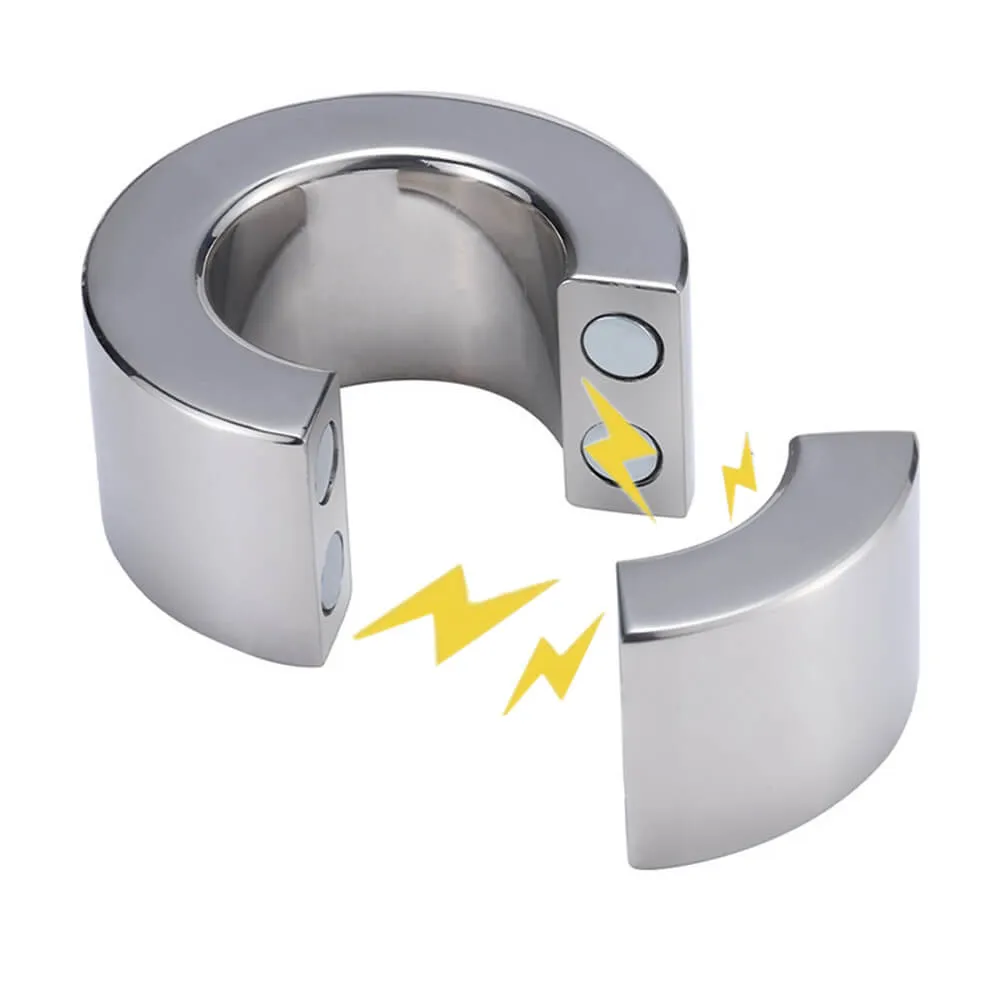 Stainless Steel Magnetic Ball Stretcher Testis Weight For Men