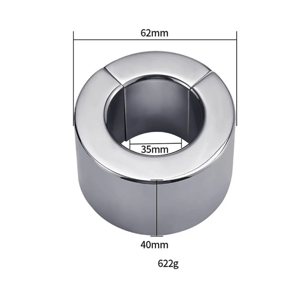 Stainless Steel Magnetic Ball Stretcher Testis Weight For Men