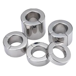 Stainless Steel Magnetic Ball Stretcher Testis Weight For Men
