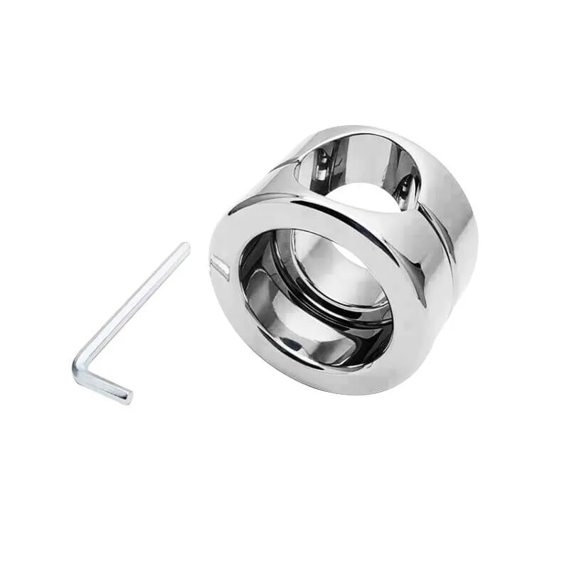 Stainless Steel Scrotum Penis Stretcher Male Sex Toy