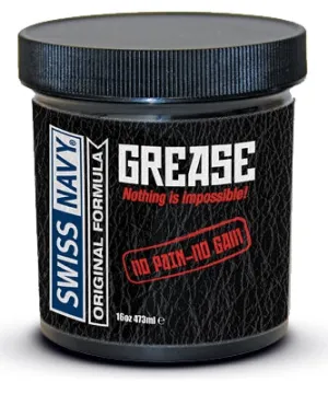 Swiss Navy Grease - 16 oz Jar