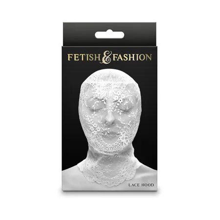 Taboo Lace Hood White