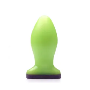 Tantus A-Bomb Super Soft Anal Plug Green/Purple